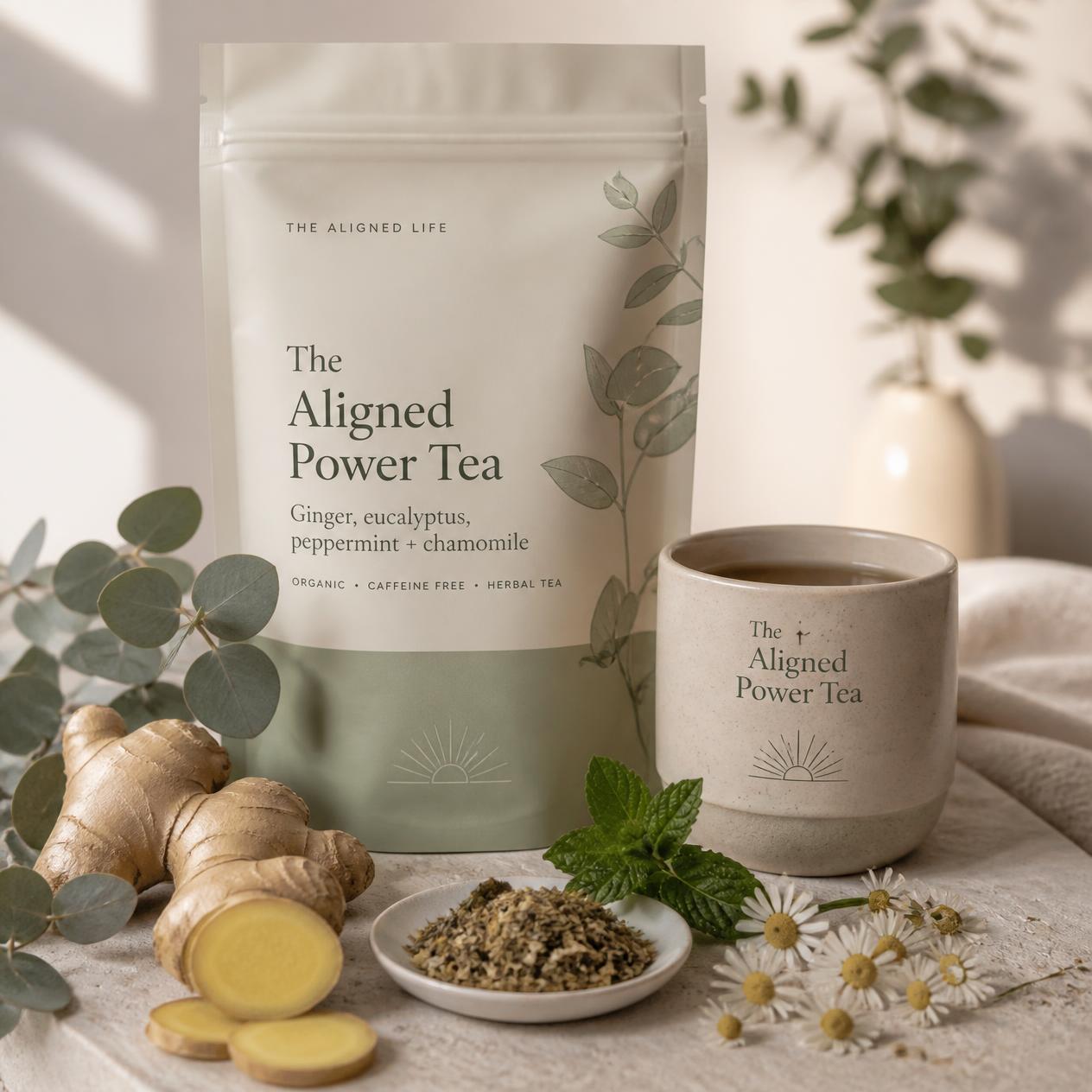 The Aligned Power Tea